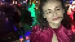 She danced pantyless on bar counter, got ass-fucked at home.