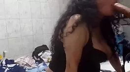 After Party, Latina Babe Deepthroats Huge Cock Then Gets Ass Penetrated in Homemade Couple Scene