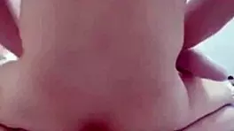 Asian Woman Gets Wet in Doggystyle Close-Up