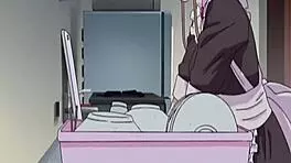 anime maid masturbates and gets so wet 😍