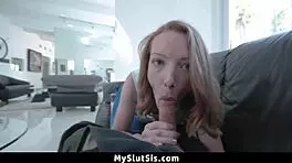 i let my hot stepsister fuck her thighs - myslutsis