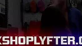 charly summer caught shoplifting pregnancy test, negotiates with officer vegas for freedom