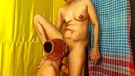 Hanif And Adori Share Real Love With Big Cock Fucking And Anal Femdom