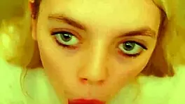 Teen Sucks Cock In Bathroom Mirror