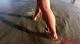 Enjoying the beach at my cuckold's expense, Rayssa Garcia