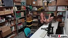 Sweet Brunette Teen 18+ Gets Punished By Burglar