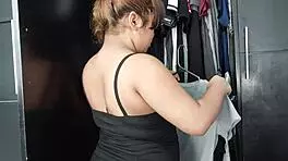 My stepsister teases with a sensual blowjob and wet pussy ride.