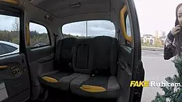 Cute Brazilian gives Christmas tip in car!