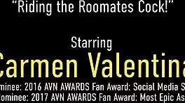 I mount my roommate and get jizzed on my big butt