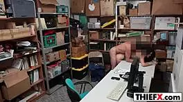 Sweet Brunette Teen 18+ Gets Punished By Burglar