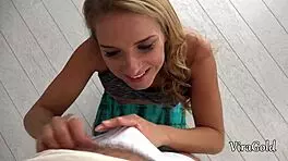 Stepsister Sucks Deeply, Anal Fucked, Cum in Mouth