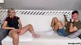 i spy on stepsister masturbating