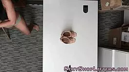 Petite Asian Teen Takes Monster Cock Facial!