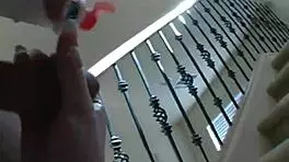 Slutty teen 18+ KELLY WELLS jerks off and CUMS in POV