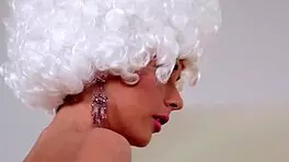 brigitte the cosplay cutie fingers her shaved milf pussy until she cums 😏