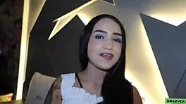 Tattooed Teen 18+ Babe In Lingerie Gets Assfucked