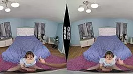 Rebecca vanguard rides cock in pov cowgirl sex.