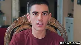 teens hanging out in the kitchen after dinner