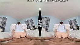 Rebecca vanguard rides cock in pov cowgirl sex.