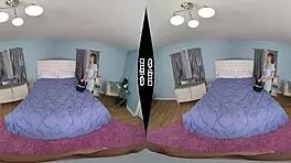 Rebecca vanguard rides cock in pov cowgirl sex.