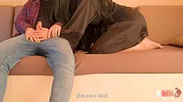 my stepsister got tricked into sucking my dick from a chips box