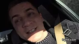 Natural Teen 18+ Sucks Penis in POV, WOW!