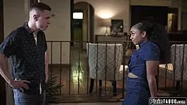 Guy And Ebony Friend's Secret Encounter