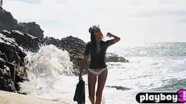 Amazing Latina Teen KATHERINNE SOFIA SHOWS Her Perfect Body!