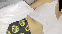 Sneaking into My Stepsister's Room for a Hardcore Pounding While She Sleeps