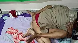 Wife gets assfucked in bedroom by husband