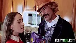 Willy Wonka sex factory with sia wood and charles dera POV