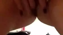 step daughter performs on webcam for chat