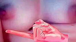 A very cute teen girl shows off her young pussy in a casual display