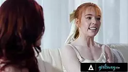 Redhead Madi Collins Has Foursome with Throuple Stepmoms After Bonding