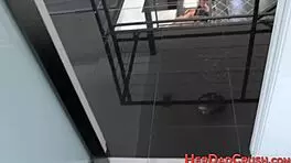 Latina Teen 18+ Takes Messy Facial in POV