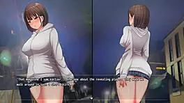 Garota gosta de andar pelada na rua durante a noite e se masturba na porta das pessoas - night stroll - parte 1 de 3