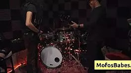 Sexy Brunette Teen Sucks Big Dick Pov