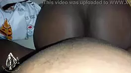 My pussy feels so soft for his big black cock to fuck me doggy until he cums inside