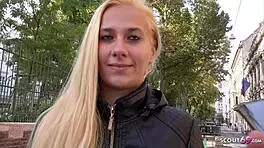 German Scout - Shy Haley Hunter's First Casting Sex Interview Rocks! 😍