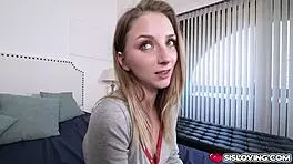 Stepbro Makes Stepsister Macy Enjoy More Of His Prick