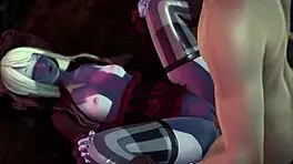 Shalltear Bloodfallen Offers Uncensored Blowjob in 3D Overlord Hentai