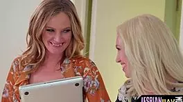 Gorgeous Lesbians, Old And Young, Get Busy With Oral And Muff Diving