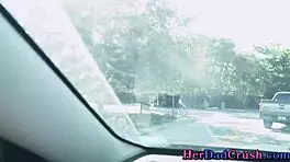 stepdaughter teen 18+ latina gets fingerfucked in taboo pov