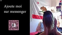 19 year old babe enjoys solo playtime