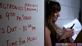 Filthy Teacher Licks Student Pussy Hard