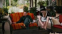 Bigbooty Maid Roleplays Cowgirl Screwing With Jizz Spray