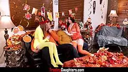 Teens Save Thanksgiving By Swapping Stepdads In Wild Group Action