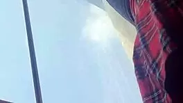 Spying Under Skirts Of Athletic Argentine Secretary Nataly!