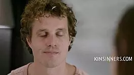 i'm meditating and connecting with my stepsis in a deep way, but it's getting naughty. Oops, I mean, fucking her pussy!