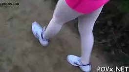 Wicked Cutie Exclaims, 'Demonstrate My Boobs While Sucking Rough Cock!'